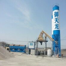 營口天龍混凝土機械攪拌站 HZS50商品混凝土設(shè)備